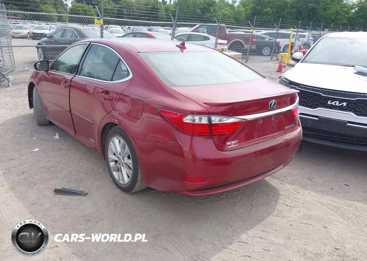 2013 Lexus Es 300H VIN:JTHBW1GG3D2008702 - 3
