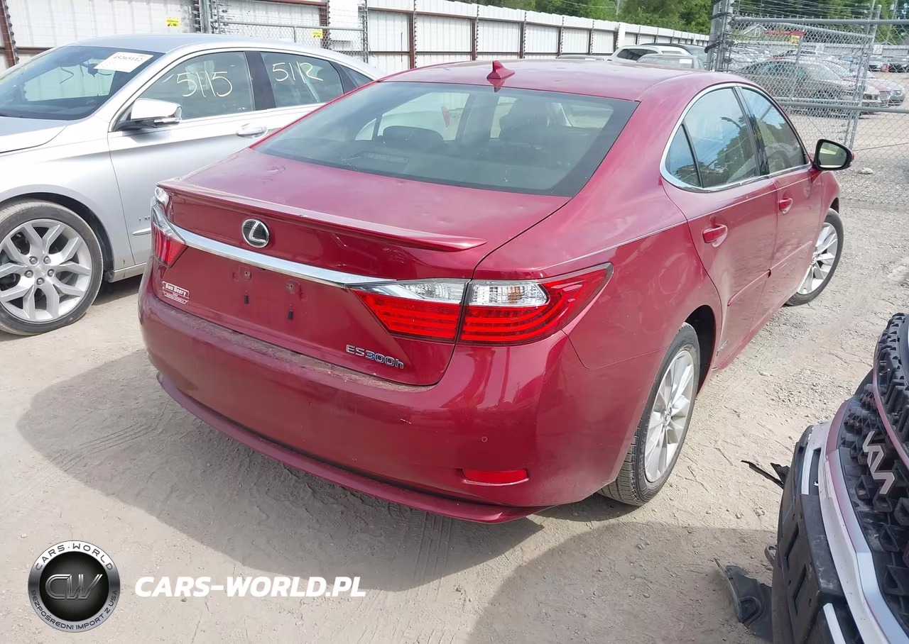 2013 Lexus Es 300H VIN:JTHBW1GG3D2008702 - 4