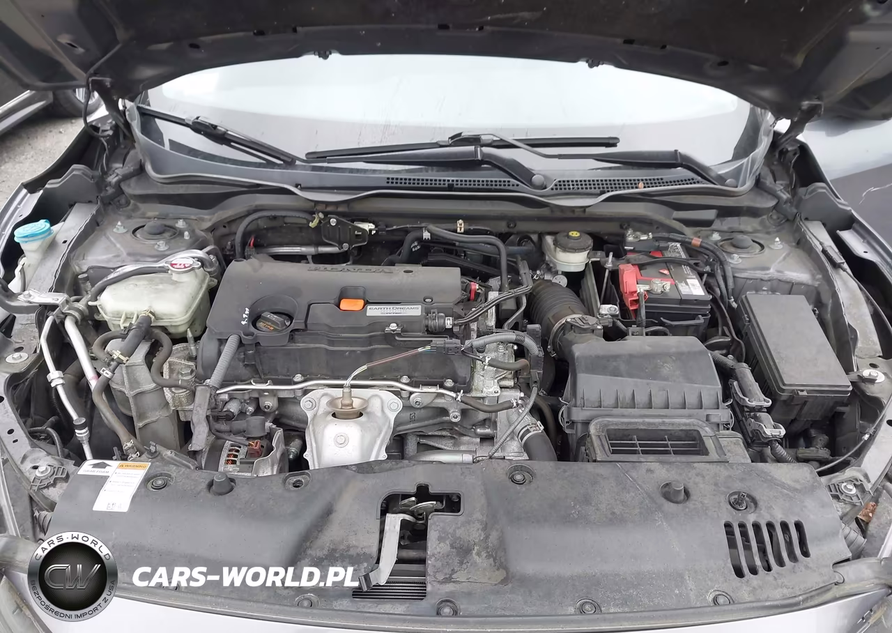 2019 Honda Civic Lx VIN:19XFC2F68KE208033 - 10
