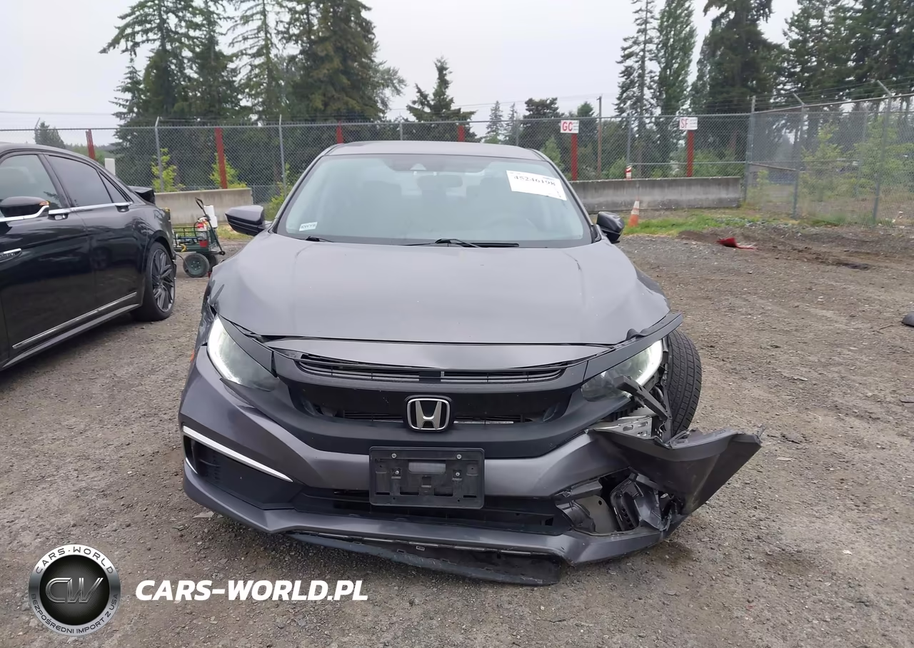 2019 Honda Civic Lx VIN:19XFC2F68KE208033 - 13