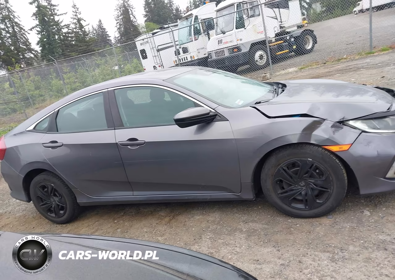 2019 Honda Civic Lx VIN:19XFC2F68KE208033 - 14