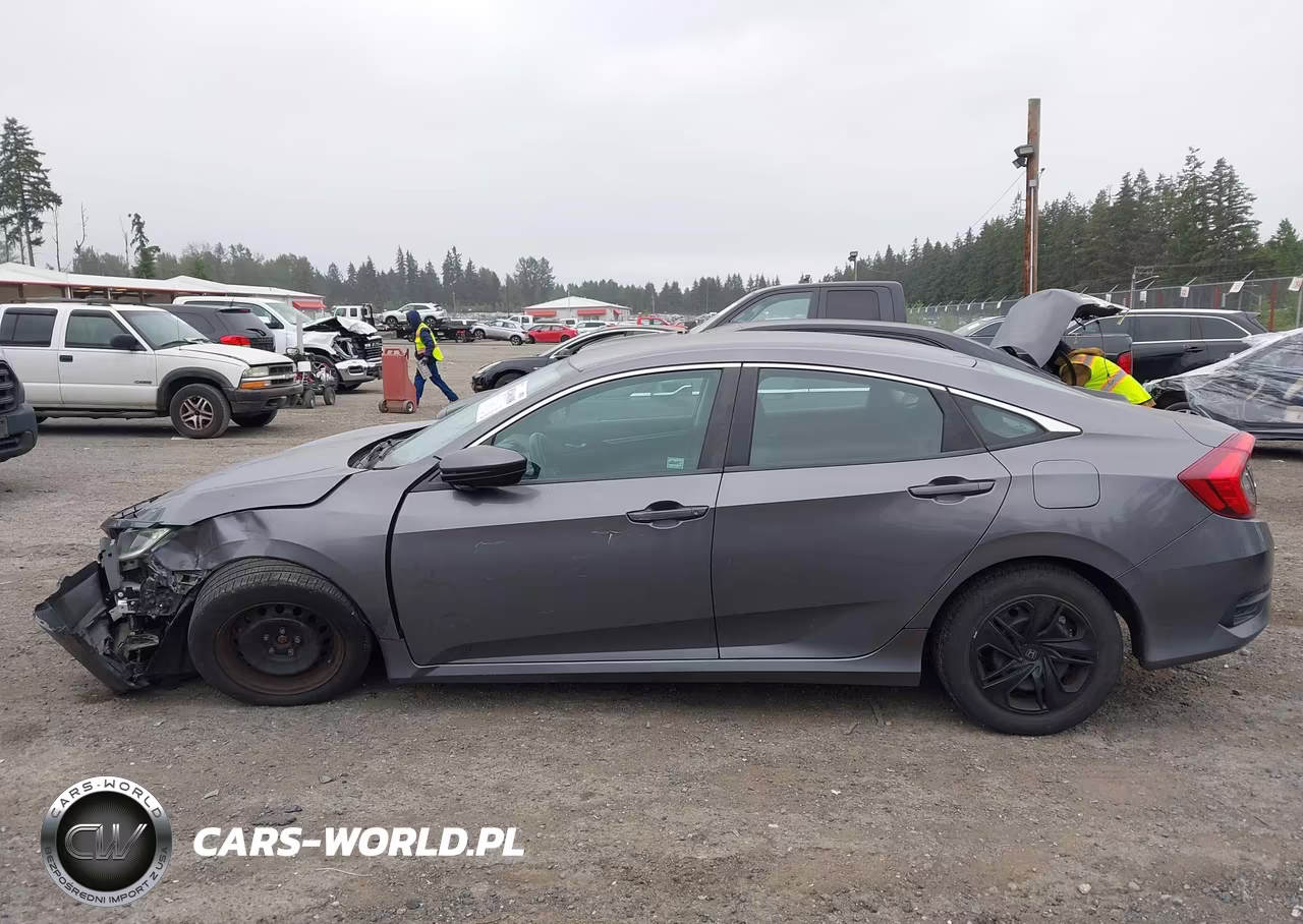 2019 Honda Civic Lx VIN:19XFC2F68KE208033 - 15