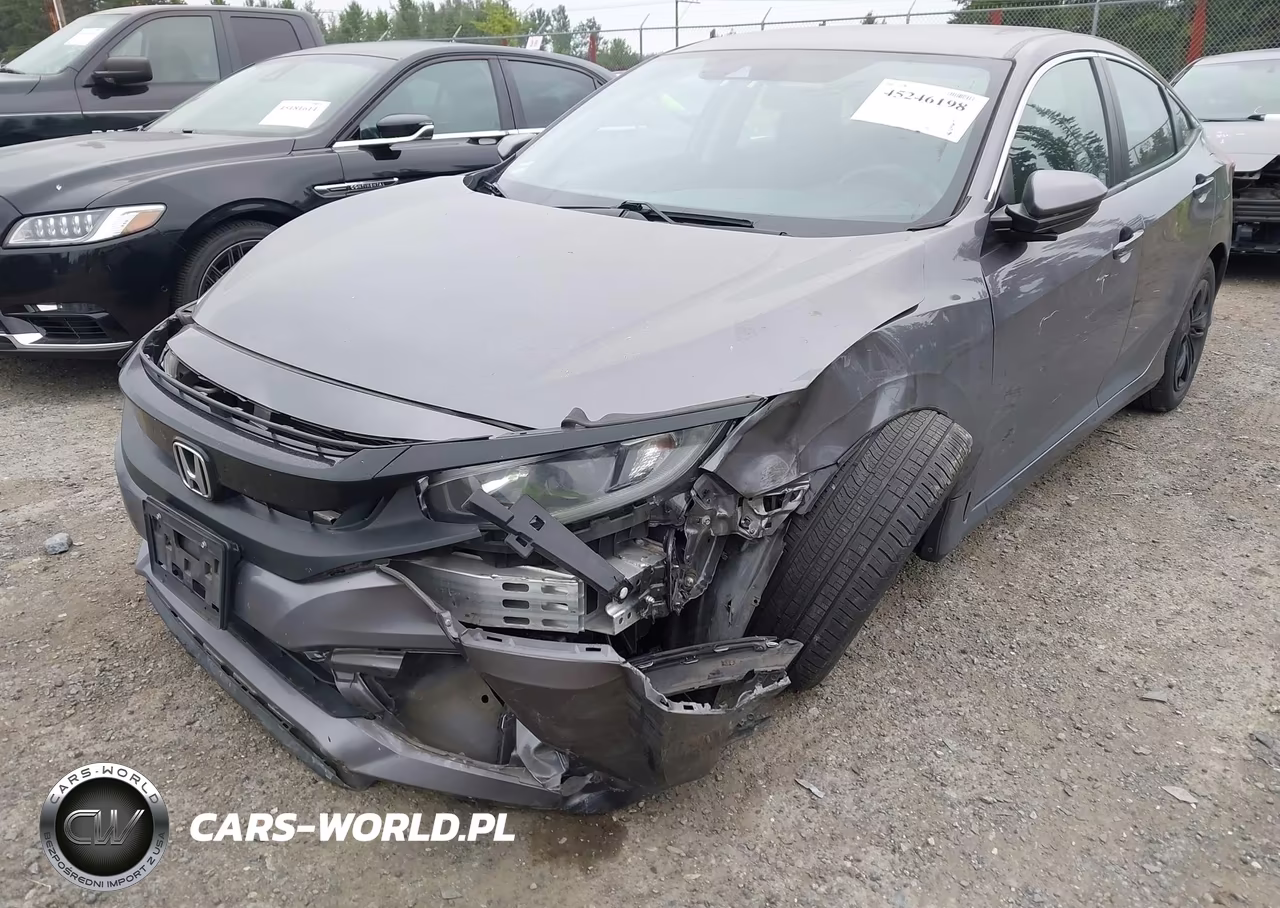 2019 Honda Civic Lx VIN:19XFC2F68KE208033 - 6
