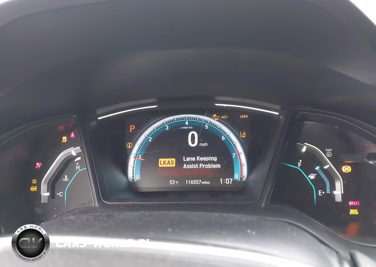 2019 Honda Civic Lx VIN:19XFC2F68KE208033 - 7