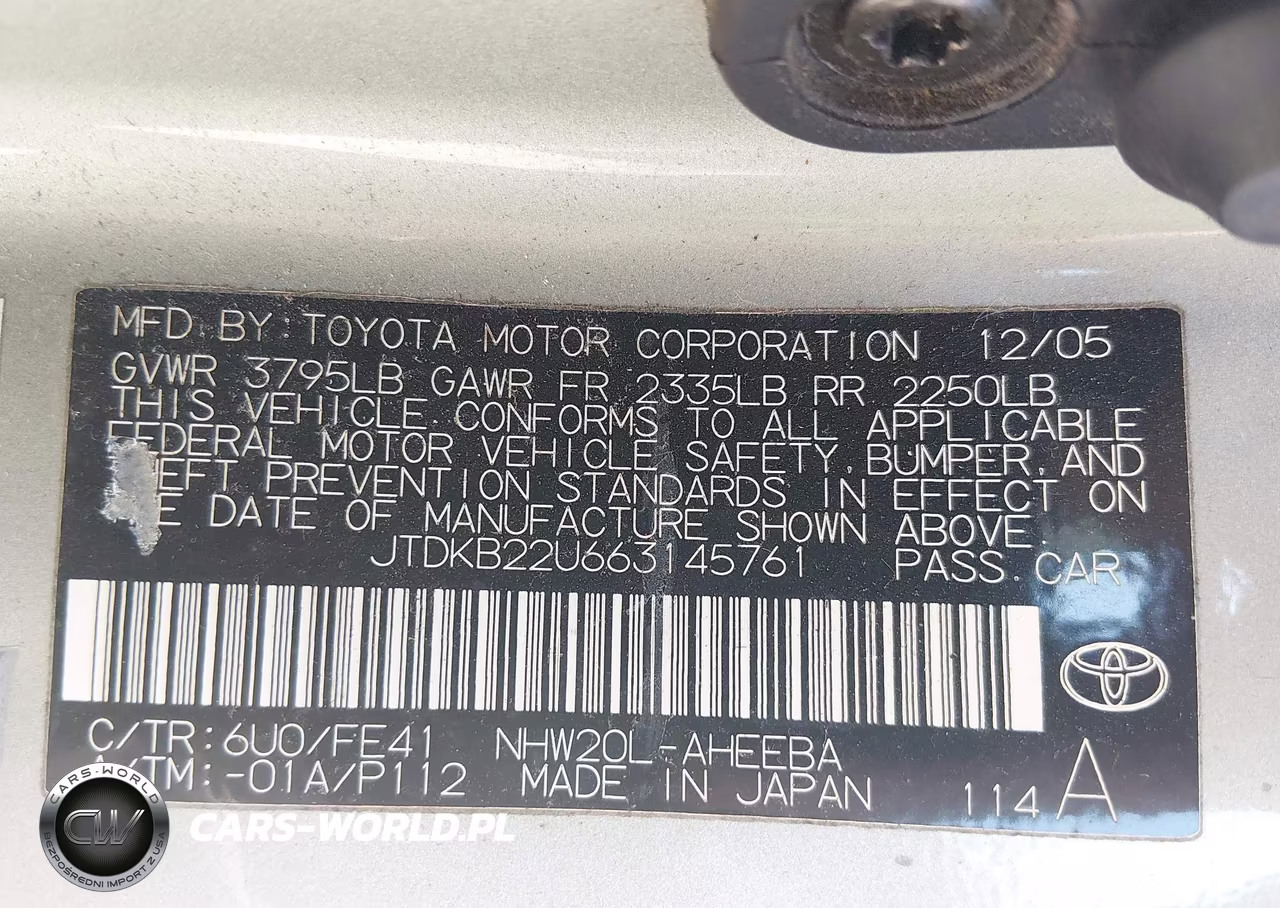 2006 Toyota Prius VIN:JTDKB22U663145761 - 9