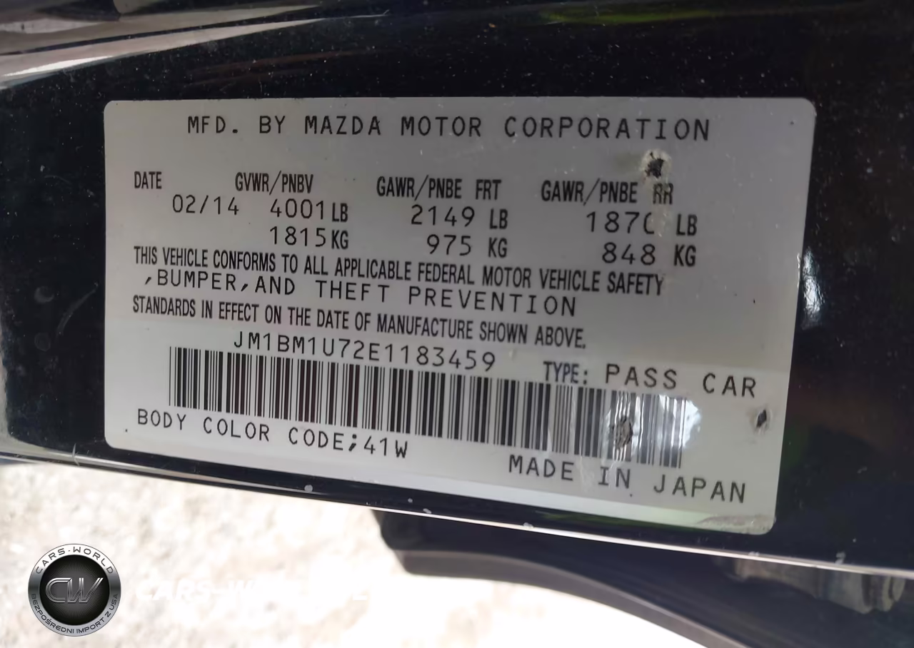 2014 Mazda Mazda3 VIN:JM1BM1U72E1183459 - 9