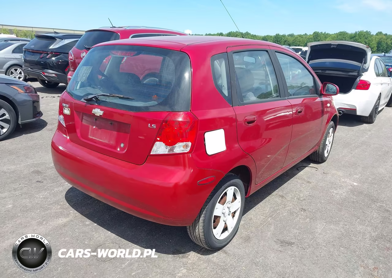 2008 Chevrolet Aveo 5 Ls VIN:KL1TD66698B003812 - 4