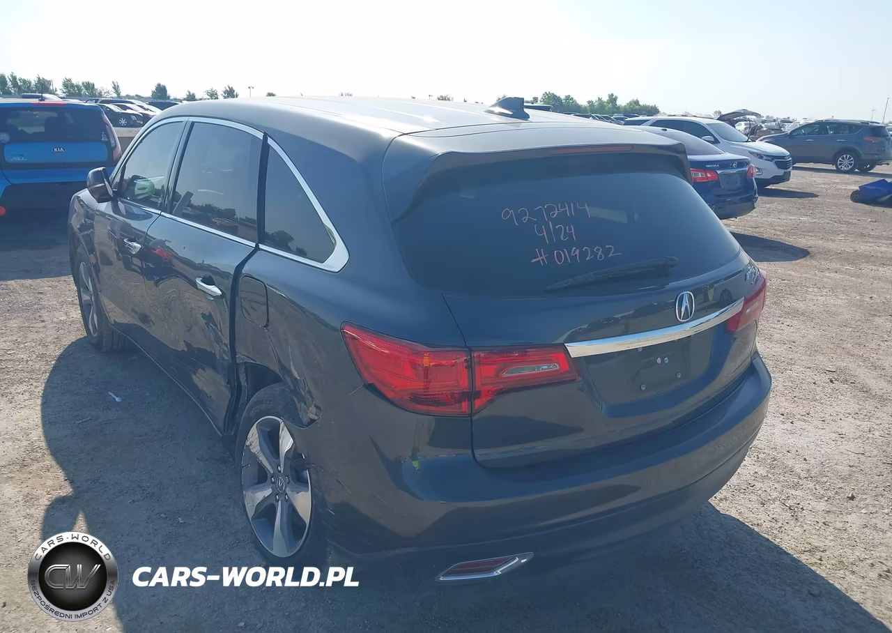 2014 Acura Mdx VIN:5FRYD3H20EB019282 - 3