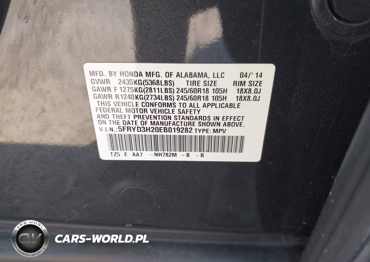 2014 Acura Mdx VIN:5FRYD3H20EB019282 - 9