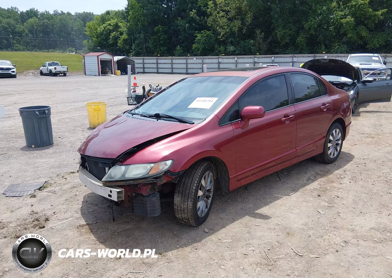 2009 Honda Civic Ex-L VIN:2HGFA16949H343424 - 2