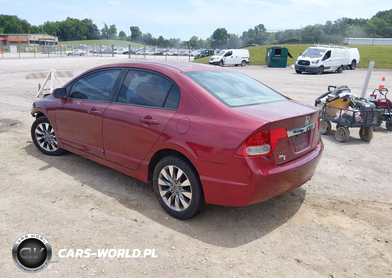2009 Honda Civic Ex-L VIN:2HGFA16949H343424 - 3