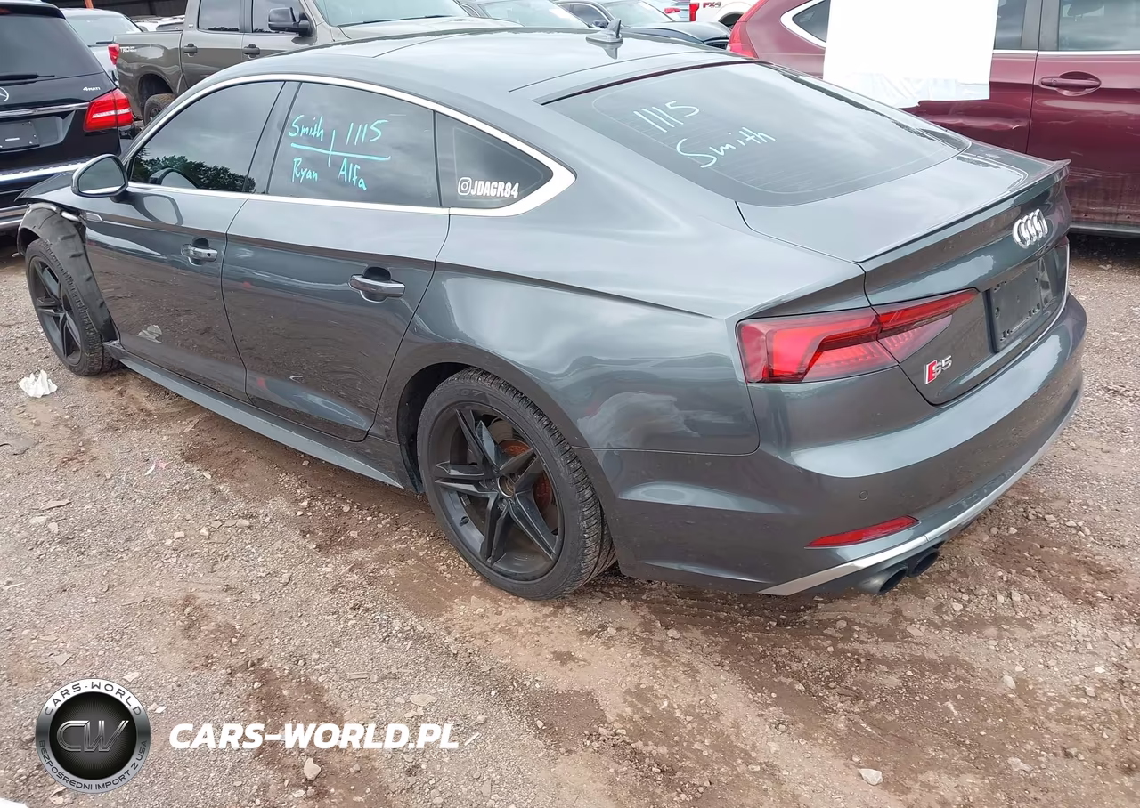 2018 Audi S5 3.0T Premium Plus VIN:WAUB4CF52JA073929 - 3