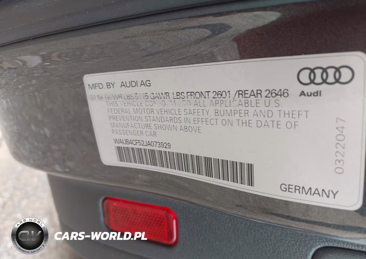 2018 Audi S5 3.0T Premium Plus VIN:WAUB4CF52JA073929 - 9