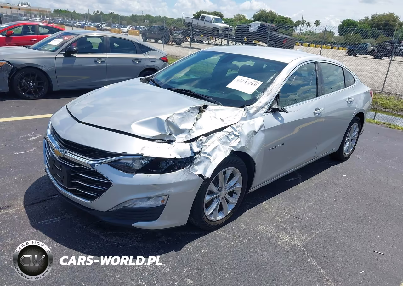 2020 Chevrolet Malibu Fwd Lt VIN:1G1ZD5ST0LF001580 - 2