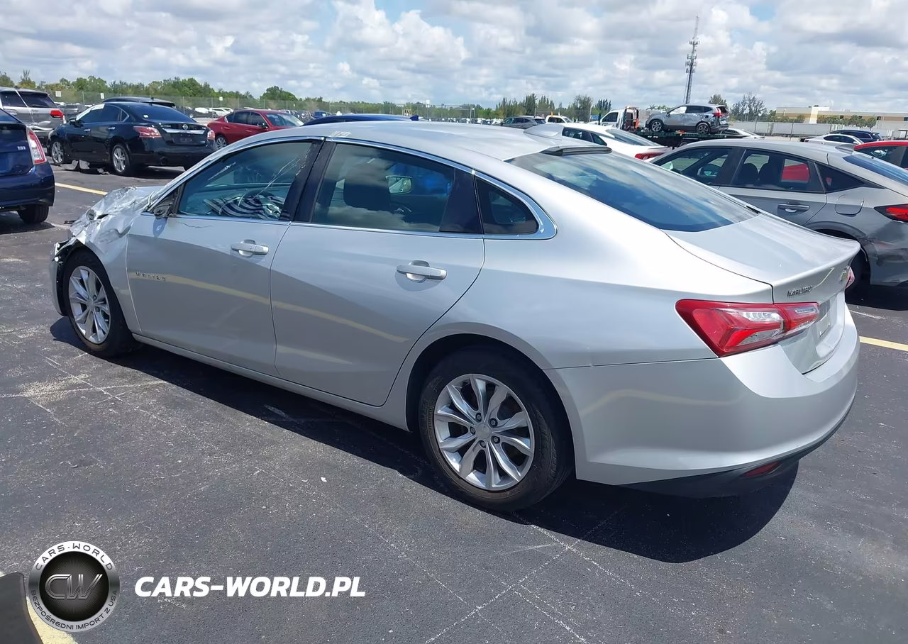 2020 Chevrolet Malibu Fwd Lt VIN:1G1ZD5ST0LF001580 - 3