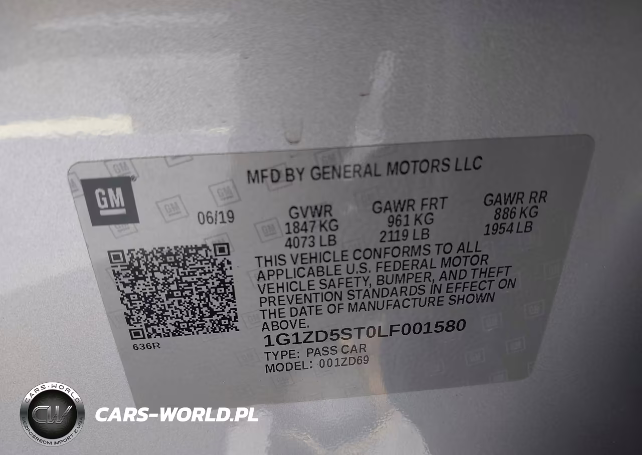 2020 Chevrolet Malibu Fwd Lt VIN:1G1ZD5ST0LF001580 - 9