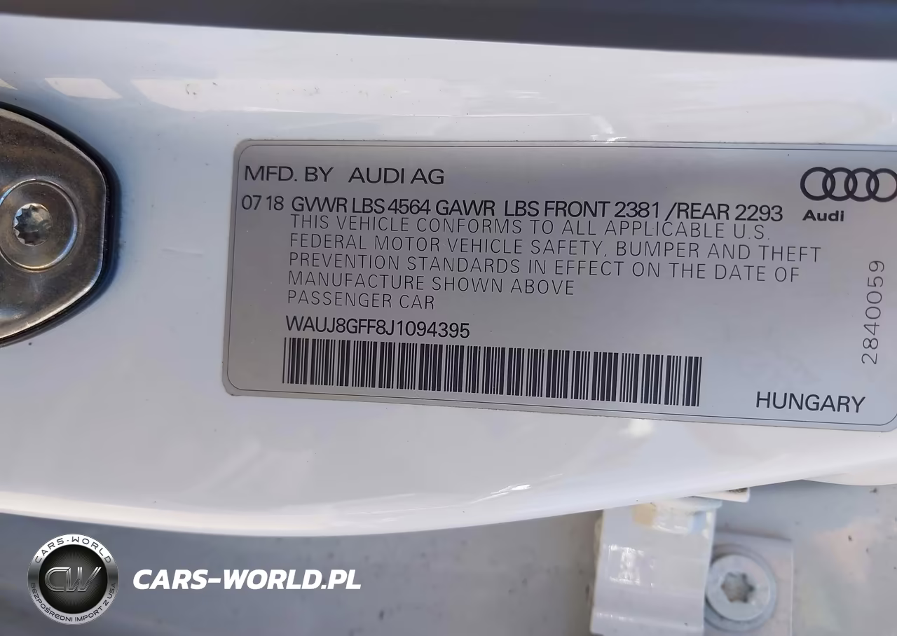 2018 Audi A3 2.0T Premium-2.0T Tech Premium VIN:WAUJ8GFF8J1094395 - 9