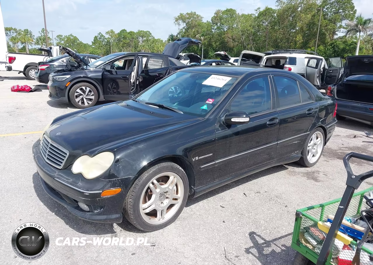 2002 Mercedes-Benz C 32 Amg VIN:WDBRF65J22F233631 - 2