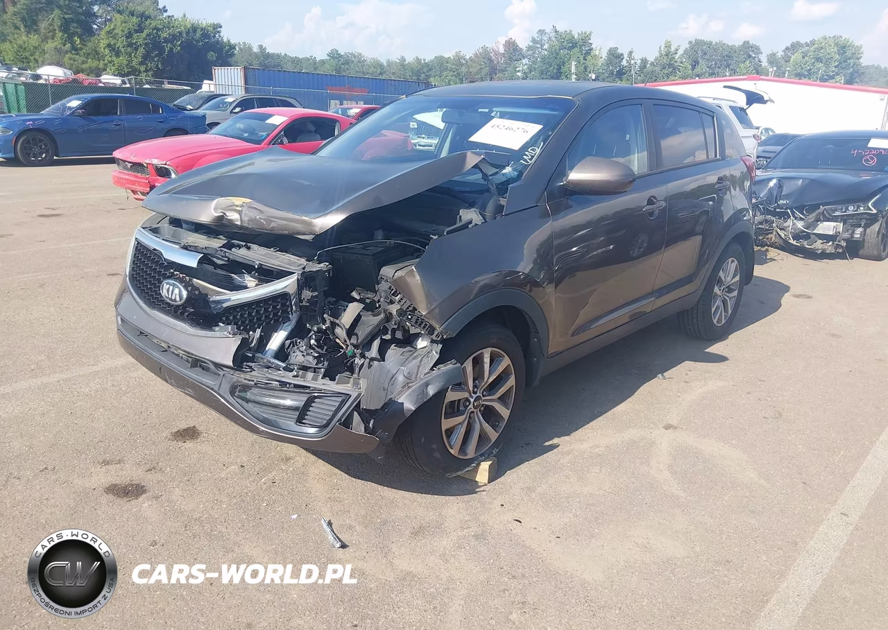 2014 Kia Sportage Lx VIN:KNDPB3AC6E7600233 - 2