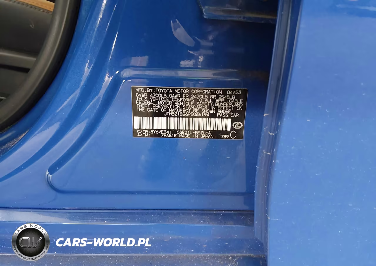 2023 Lexus Is 350 F Sport Design VIN:JTHBZ1B26P5066194 - 9