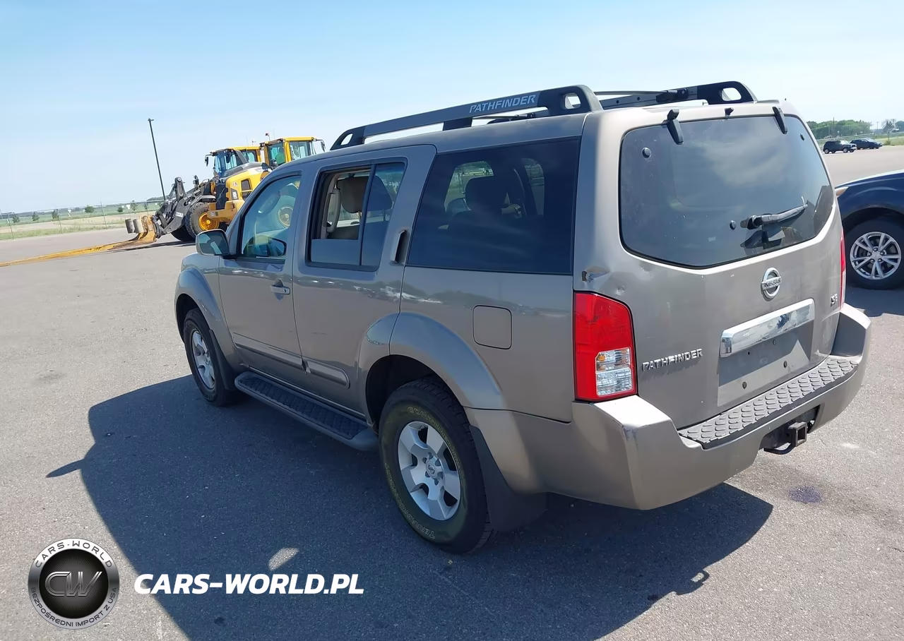 2007 Nissan Pathfinder Se VIN:5N1AR18W27C640918 - 3