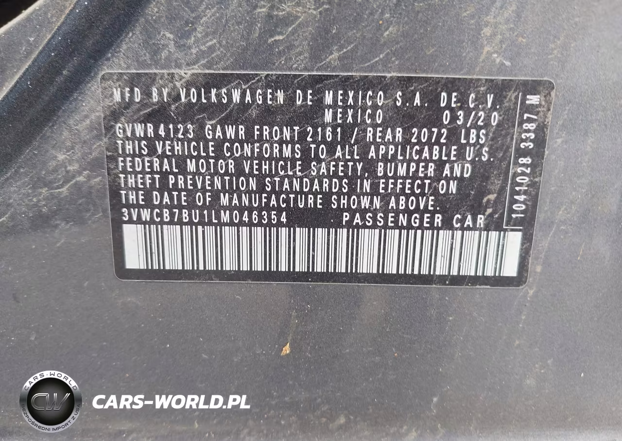 2020 Volkswagen Jetta 1.4T R-Line-1.4T S-1.4T Se VIN:3VWCB7BU1LM046354 - 9