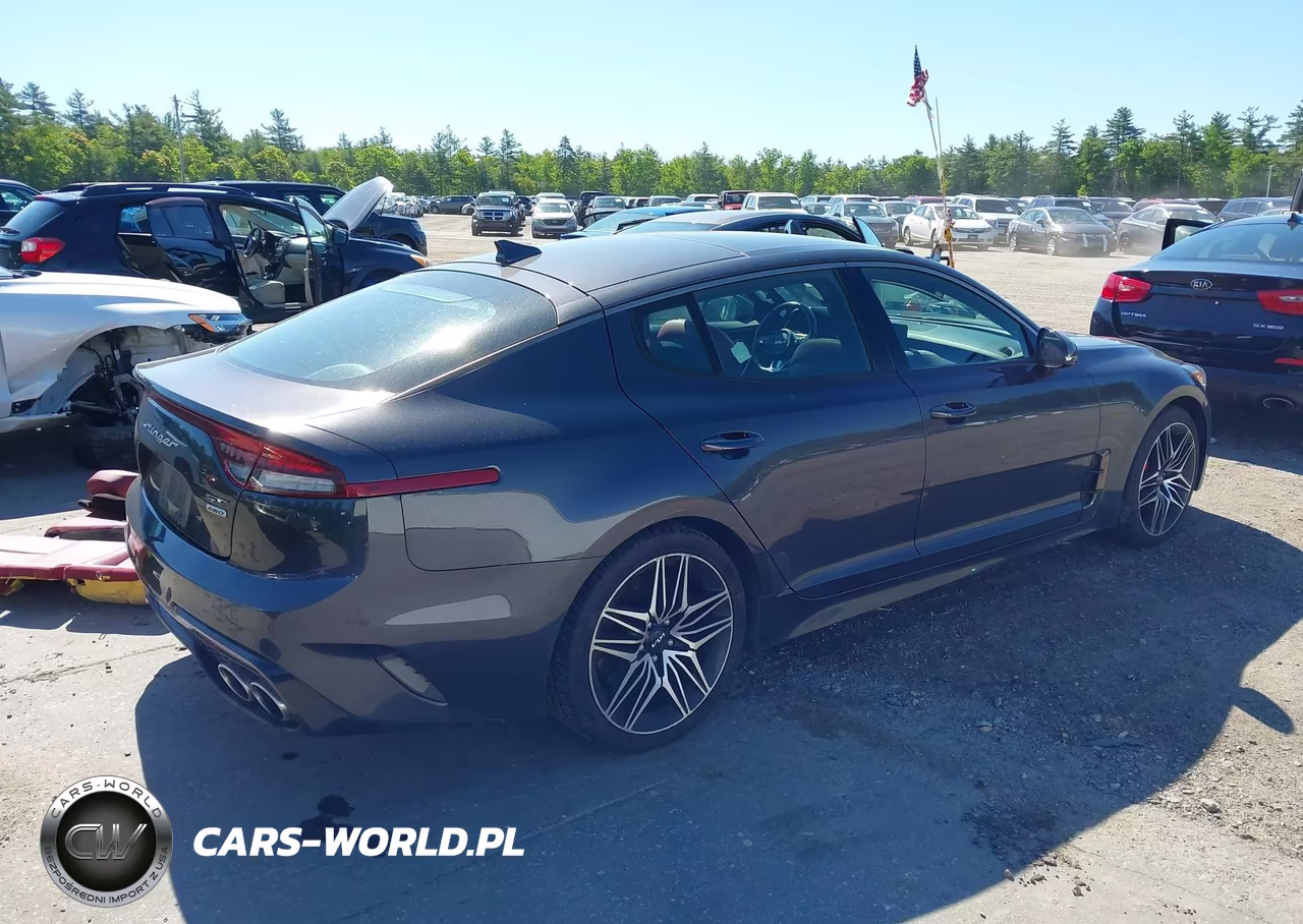 2022 Kia Stinger Gt1 VIN:KNAE45LC8N6108381 - 4