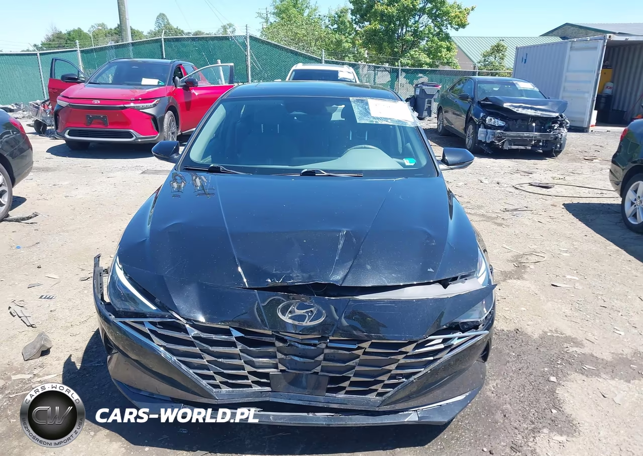 2021 Hyundai Elantra Sel VIN:5NPLN4AG7MH030431 - 12