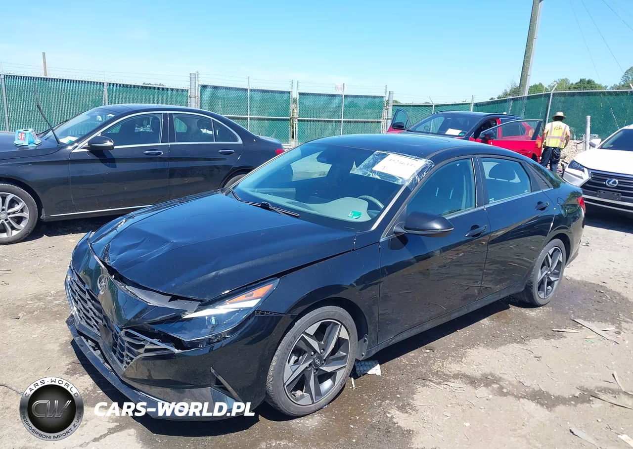2021 Hyundai Elantra Sel VIN:5NPLN4AG7MH030431 - 2