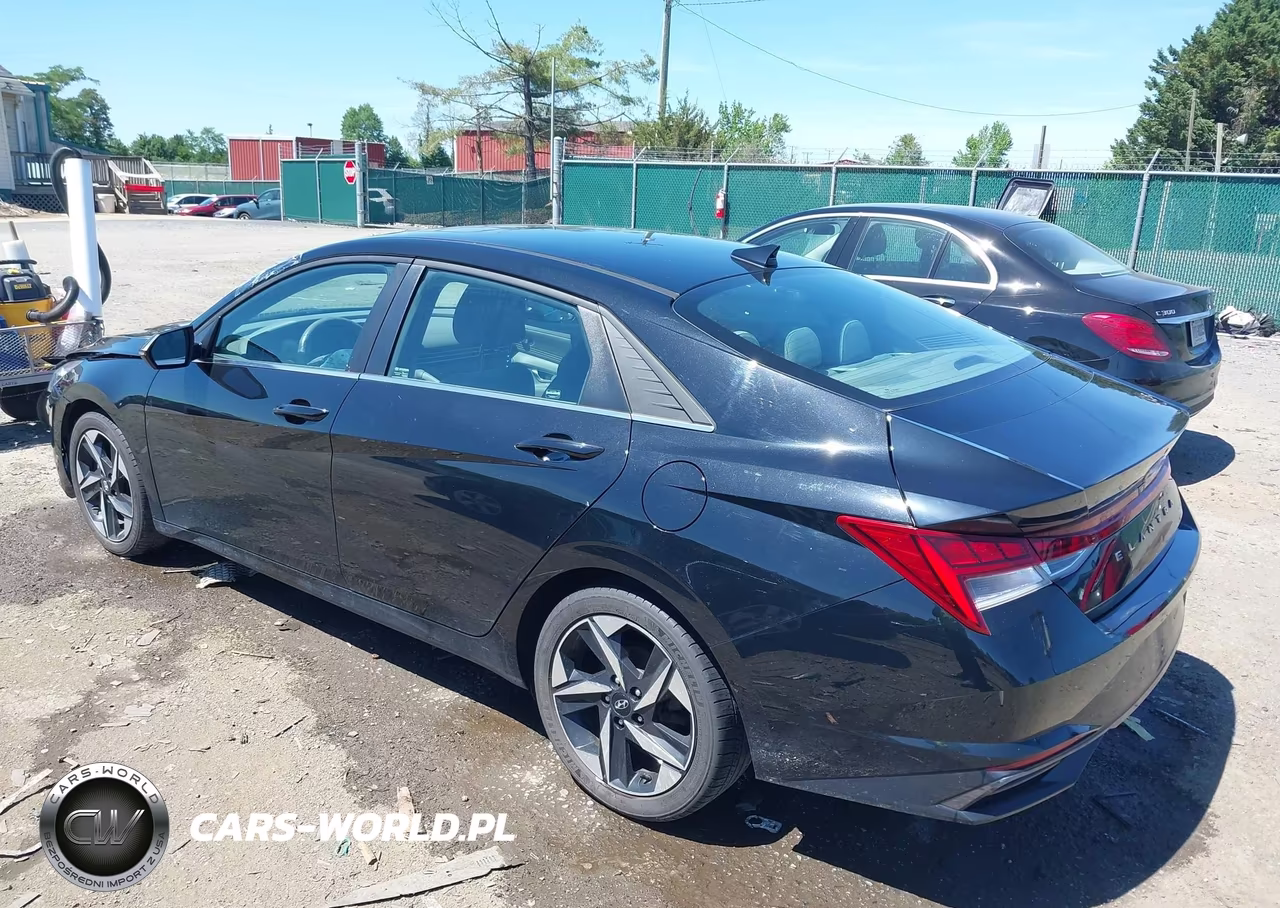 2021 Hyundai Elantra Sel VIN:5NPLN4AG7MH030431 - 3