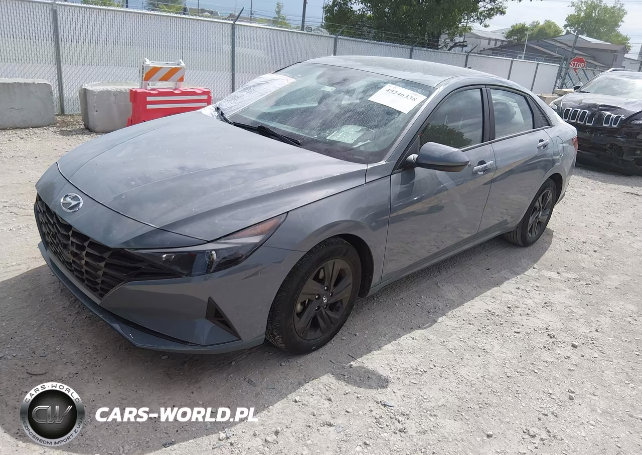 2022 Hyundai Elantra Sel VIN:KMHLM4AGXNU243797 - 2