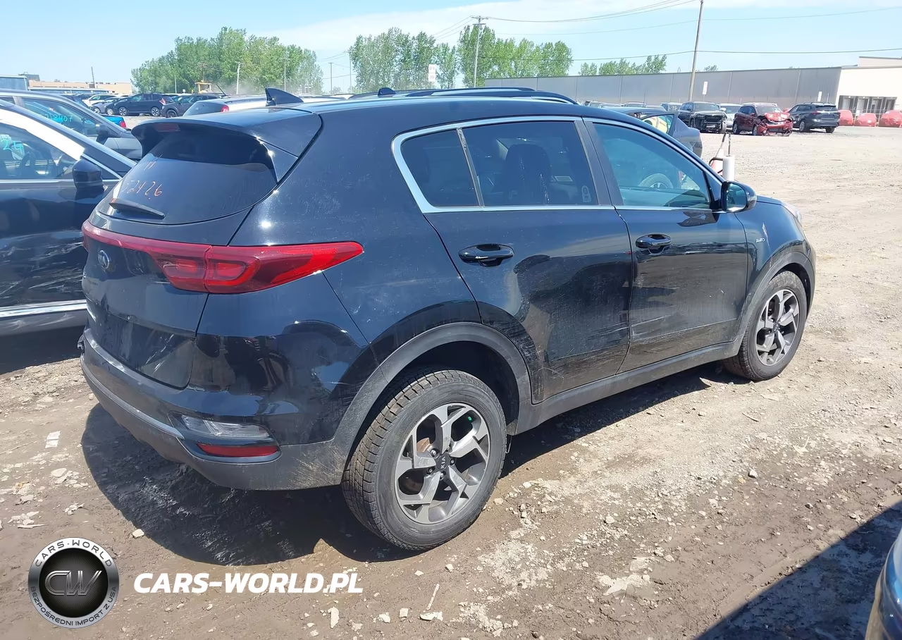2020 Kia Sportage Lx VIN:KNDPMCAC3L7805077 - 4