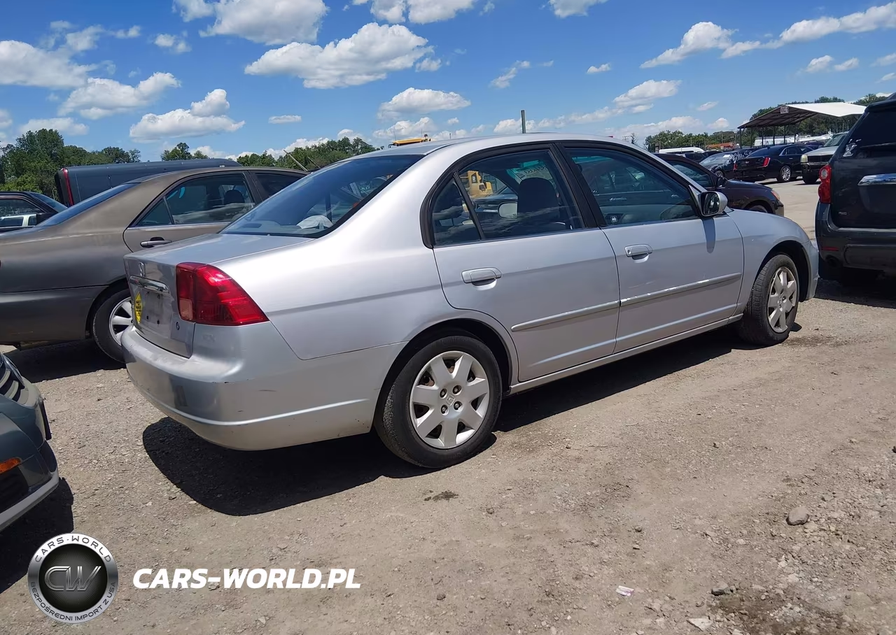2002 Honda Civic Ex VIN:1HGES26792L030519 - 4