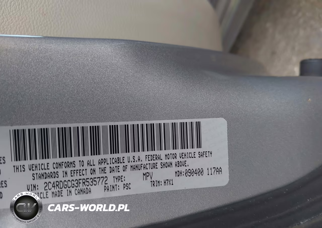 2015 Dodge Grand Caravan Sxt VIN:2C4RDGCG3FR535772 - 9