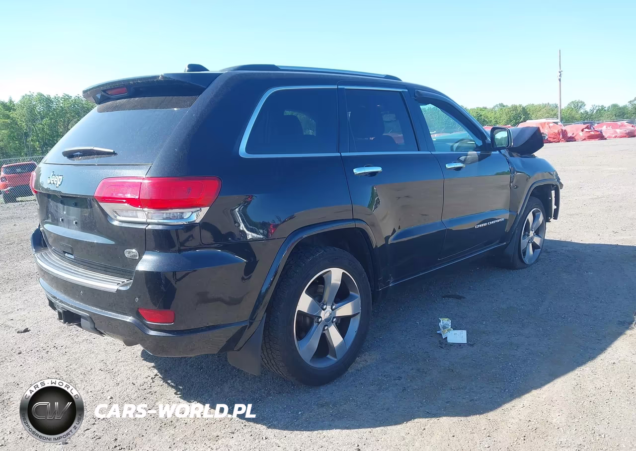 2015 Jeep Grand Cherokee Overland VIN:1C4RJFCG3FC613768 - 4