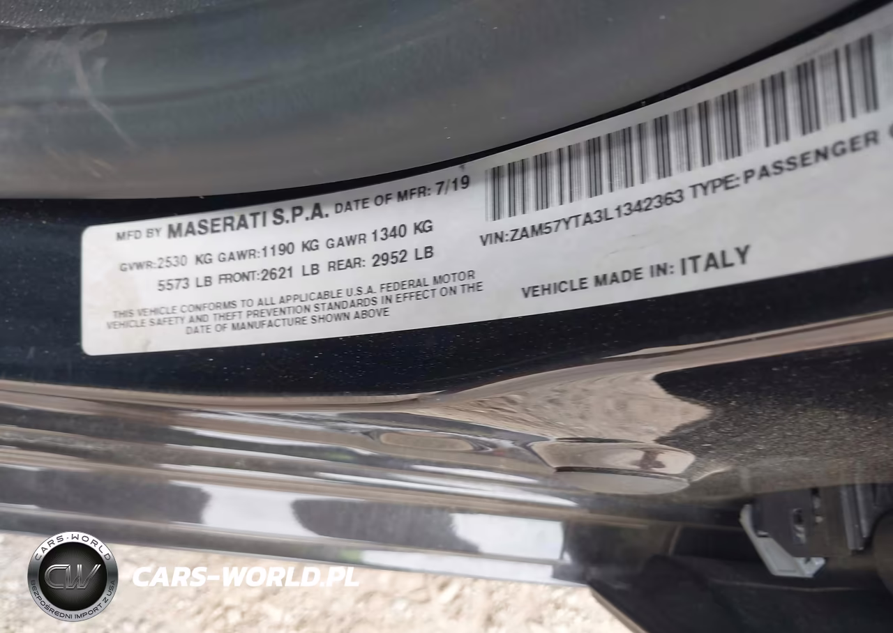 2020 Maserati Ghibli S Q4 VIN:ZAM57YTA3L1342363 - 9