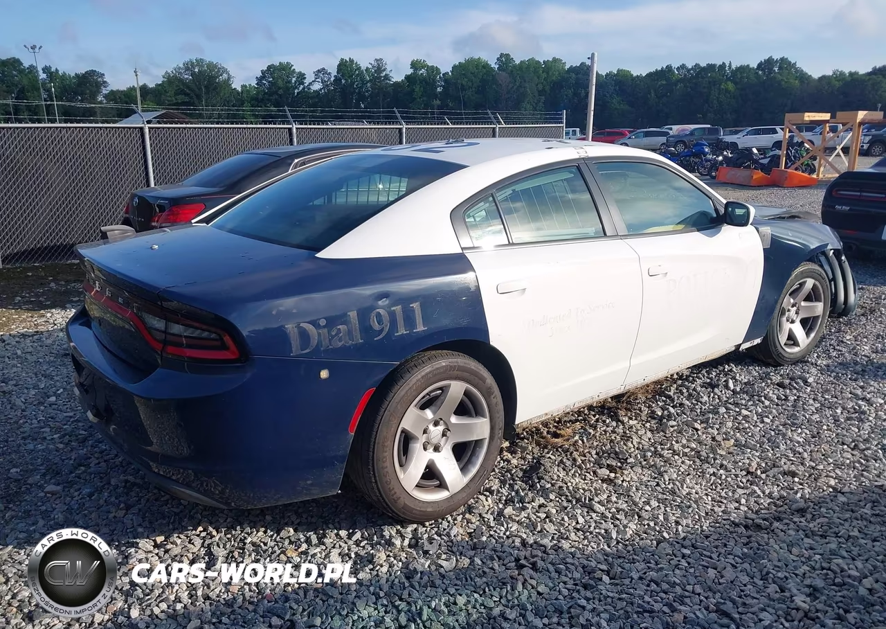 2017 Dodge Charger Police Rwd VIN:2C3CDXAT7HH548172 - 4