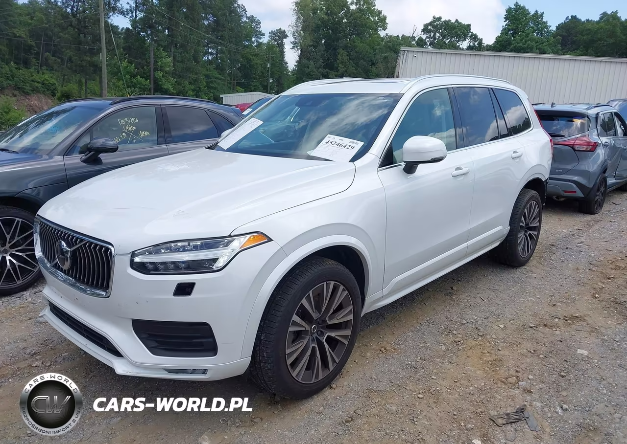 2021 Volvo Xc90 T6 Momentum 7 Passenger VIN:YV4A22PK7M1717896 - 2