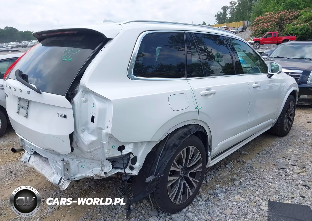 2021 Volvo Xc90 T6 Momentum 7 Passenger VIN:YV4A22PK7M1717896 - 4