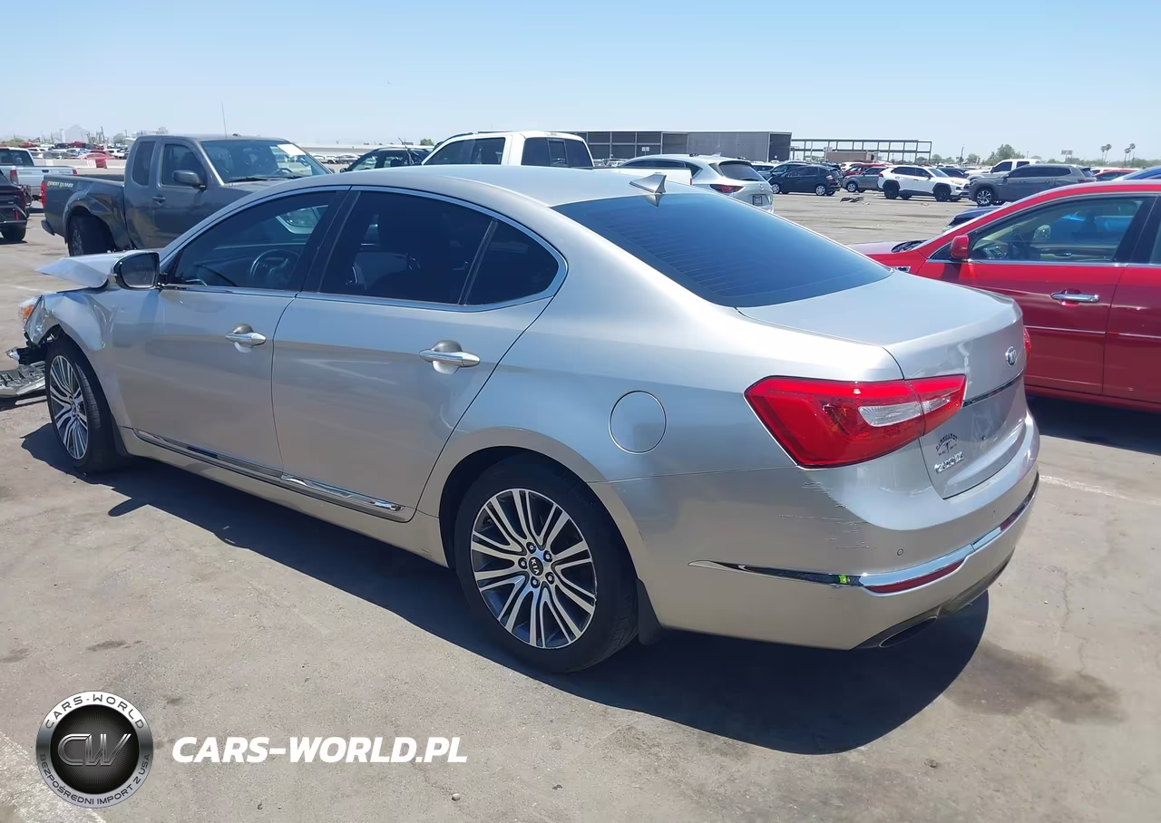 2014 Kia Cadenza Premium VIN:KNALN4D71E5119681 - 3