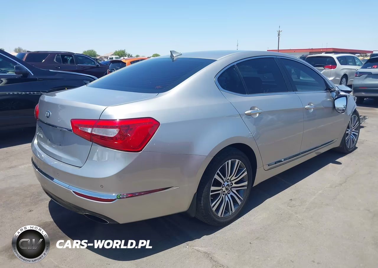 2014 Kia Cadenza Premium VIN:KNALN4D71E5119681 - 4