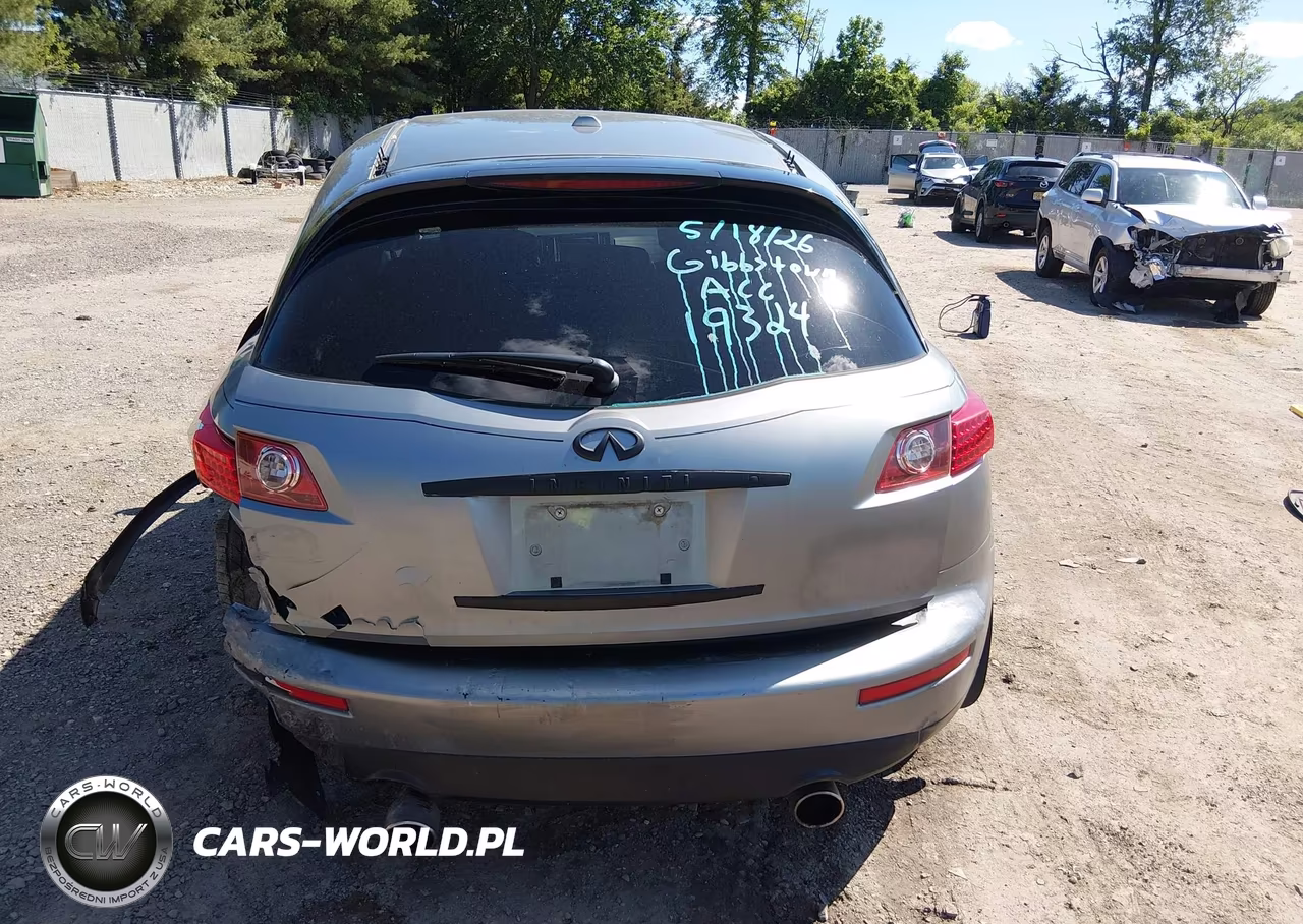 2008 Infiniti Fx35 VIN:JNRAS08W98X205066 - 15