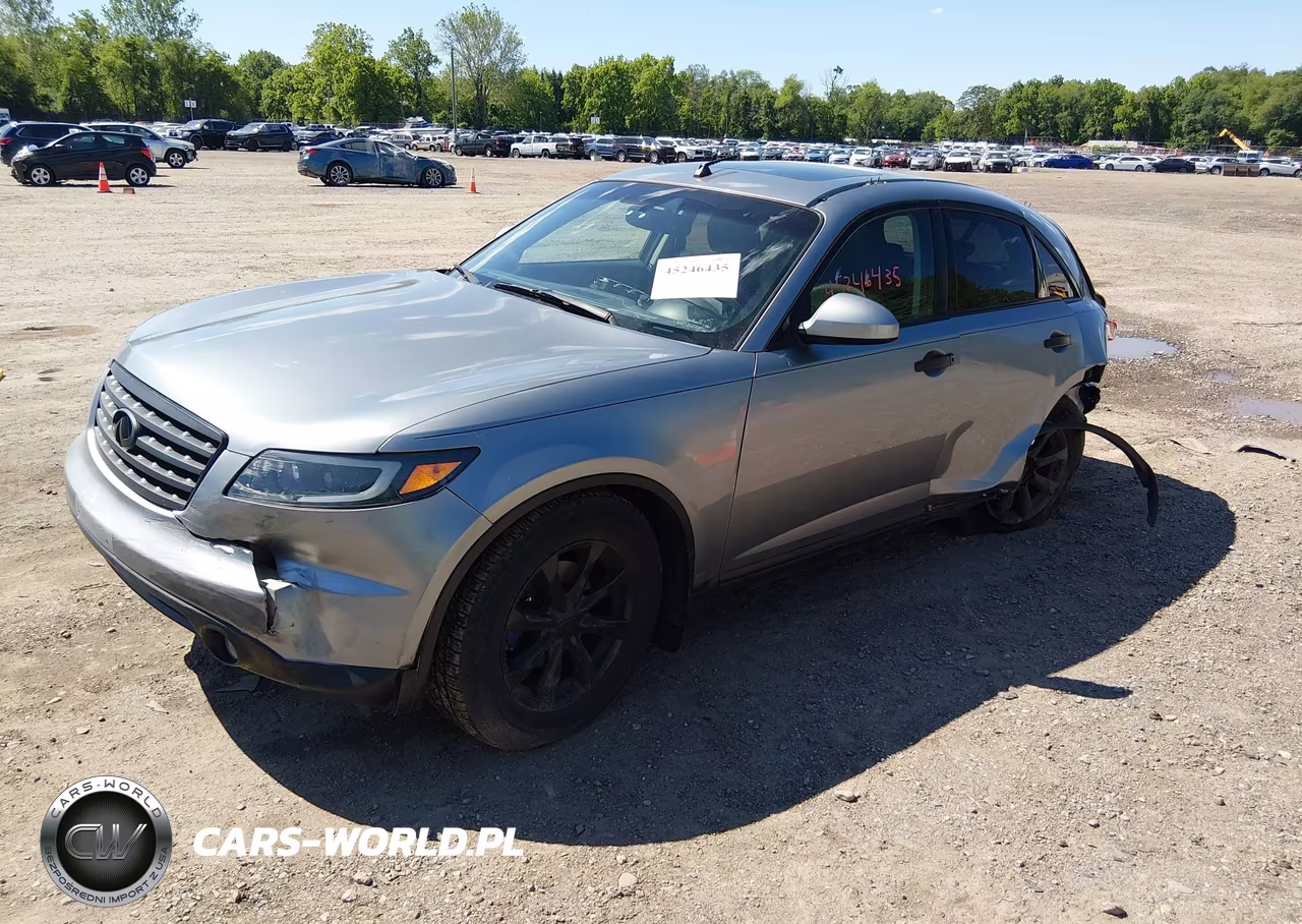 2008 Infiniti Fx35 VIN:JNRAS08W98X205066 - 2
