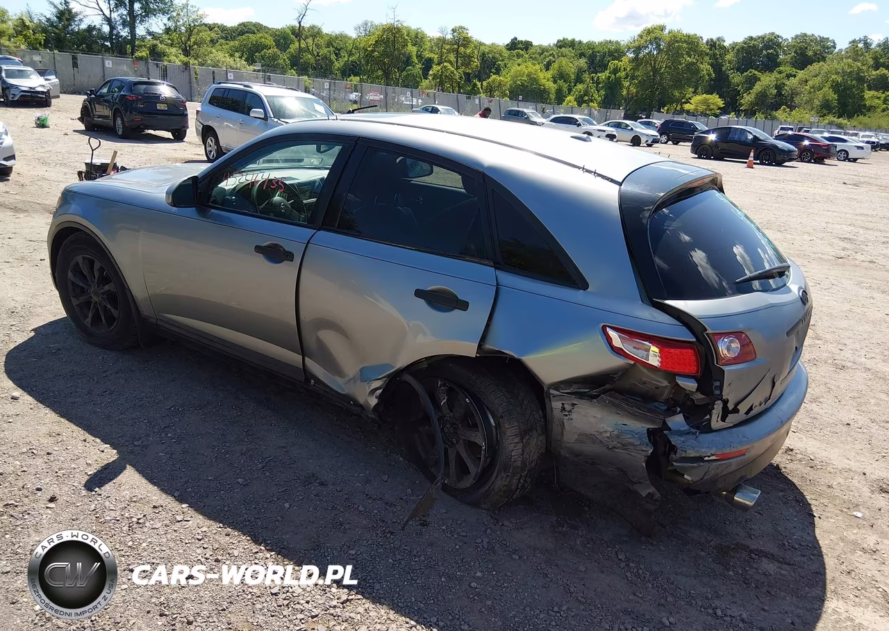 2008 Infiniti Fx35 VIN:JNRAS08W98X205066 - 3