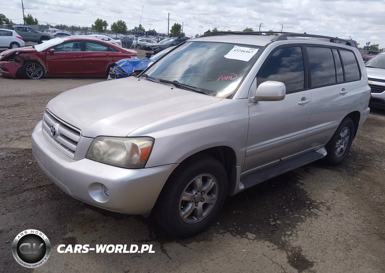 2005 Toyota Highlander V6 VIN:JTEGP21AX50090807 - 2