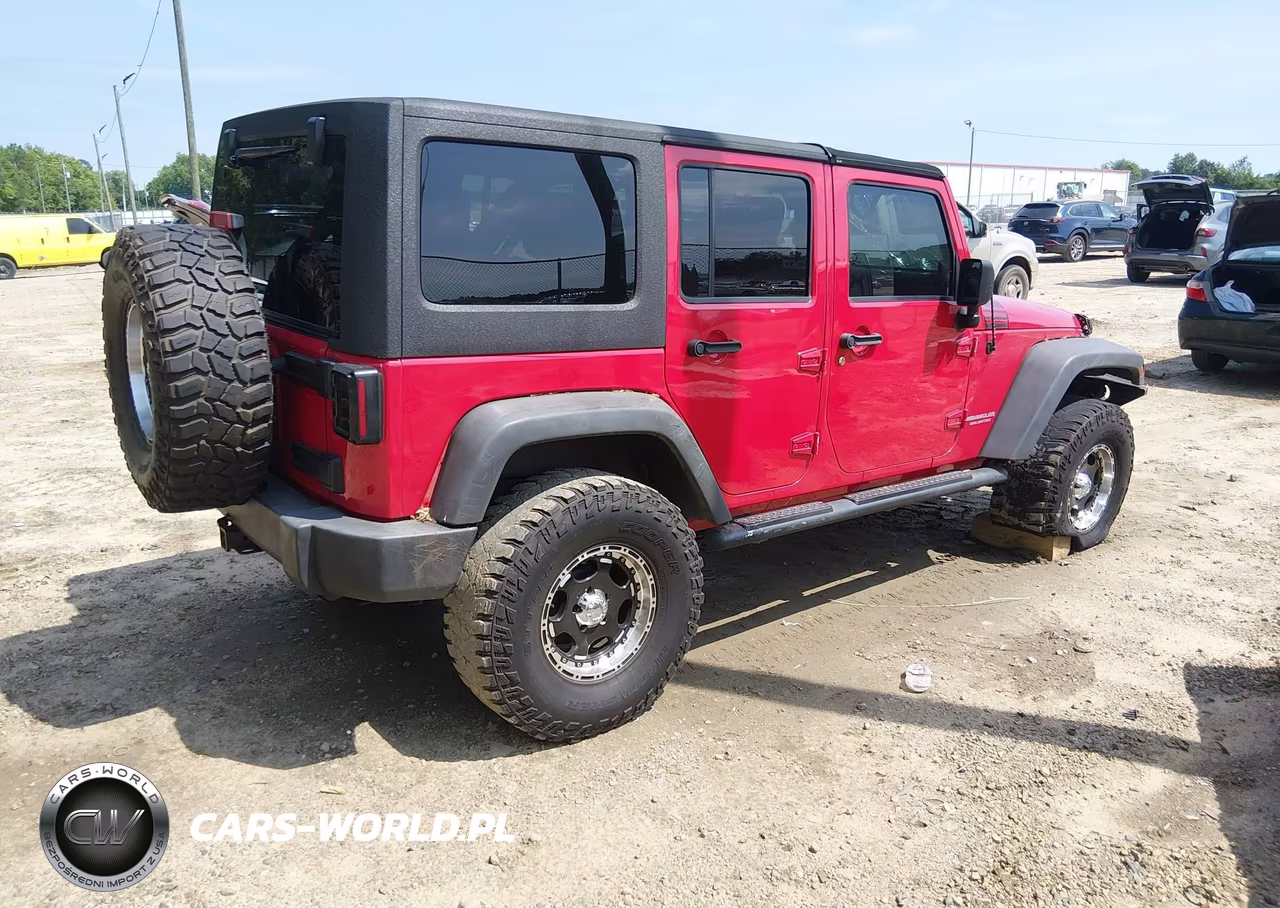 2008 Jeep Wrangler Unlimited X VIN:1J4GA39138L547907 - 4