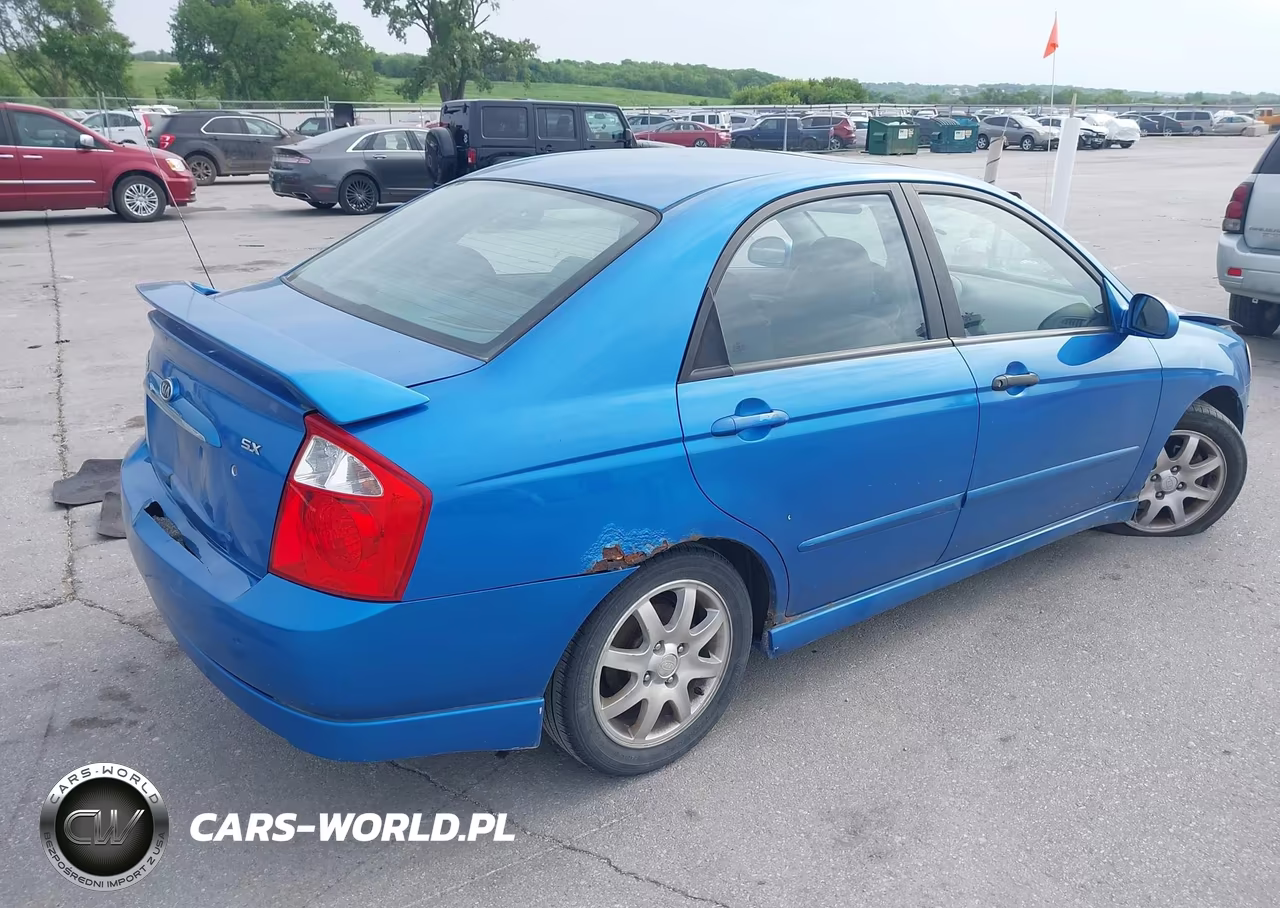 2006 Kia Spectra Ex-Lx-Sx VIN:KNAFE121465369332 - 4