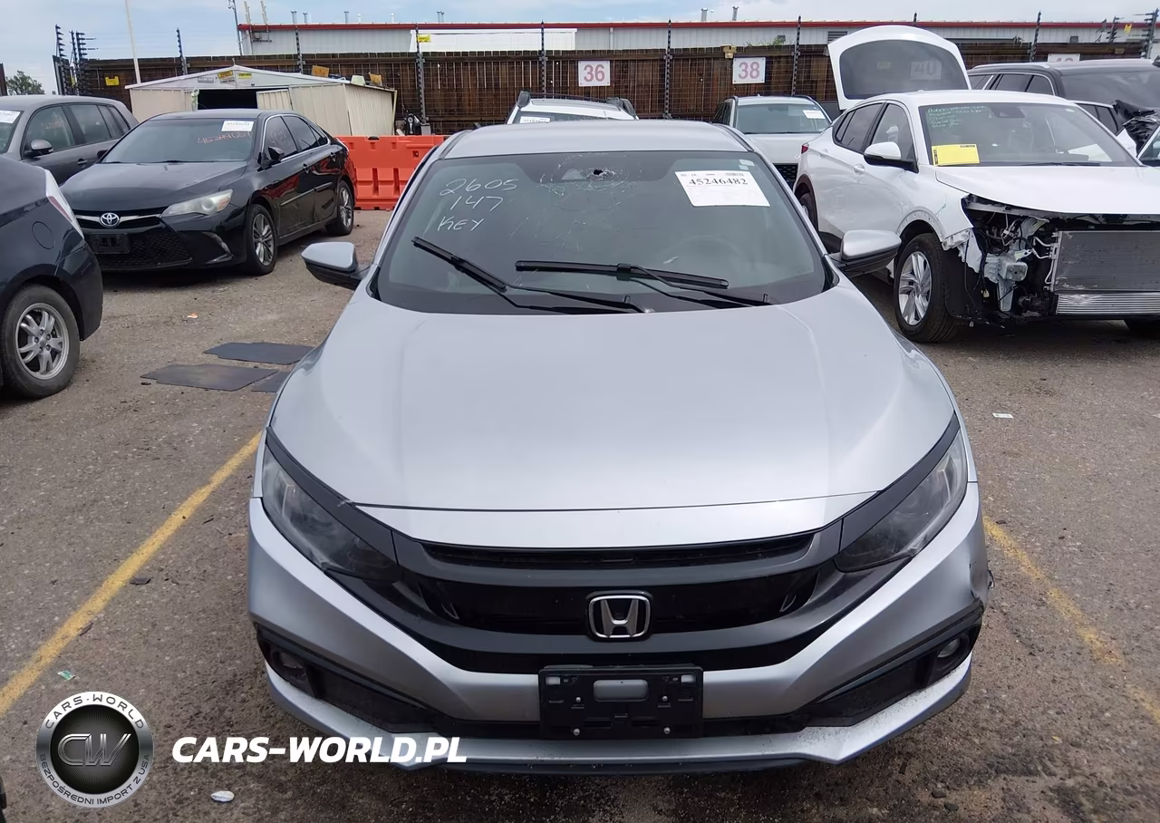 2021 Honda Civic Sport VIN:2HGFC2F8XMH537052 - 12