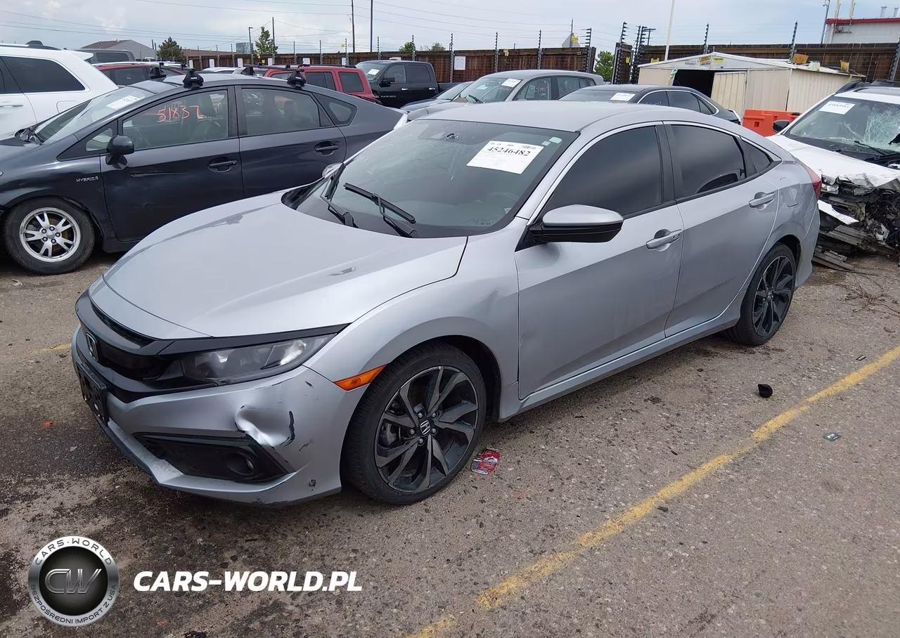 2021 Honda Civic Sport VIN:2HGFC2F8XMH537052 - 2