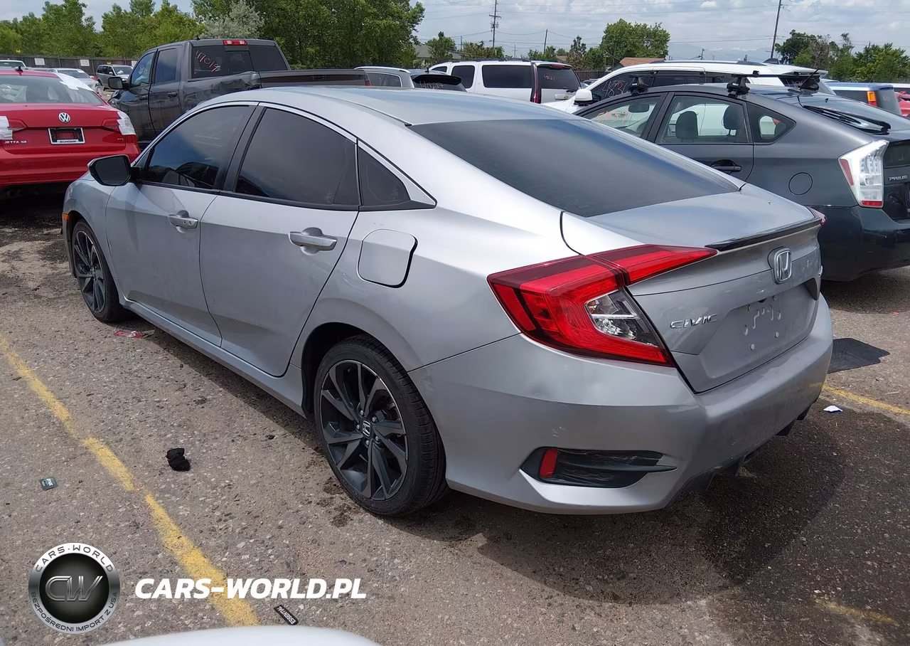 2021 Honda Civic Sport VIN:2HGFC2F8XMH537052 - 3